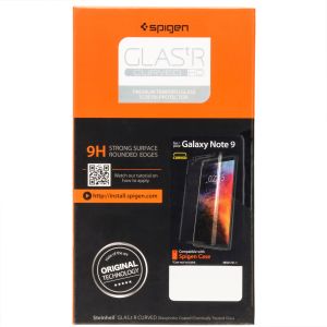 Spigen GLAStR Screenprotector Samsung Galaxy Note 9 - Zwart