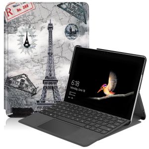 Design Hardcase Bookcase Microsoft Surface Go - Parijs