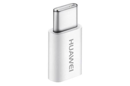 Huawei Wit Micro-USB naar USB-C adapter