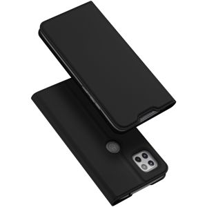 Dux Ducis Slim Softcase Bookcase Motorola Moto G 5G - Zwart