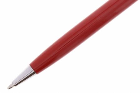 Rood balpen met stylus