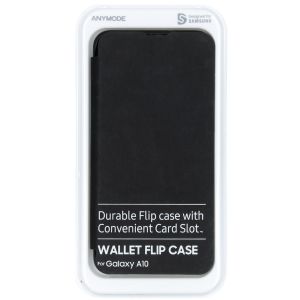 Samsung Originele Flip Wallet Bookcase Samsung Galaxy A10 - Zwart