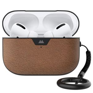 Mous Leather Protective Case AirPods Pro - Bruin
