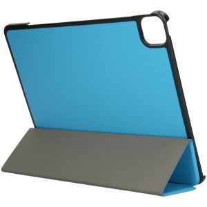 Stand Bookcase iPad Pro 12.9 (2020) - Lichtblauw