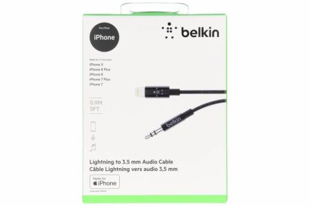 Belkin Lightning naar 3,5 mm Jack audio kabel - 0,9 meter