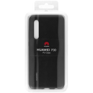 Huawei Hardcase Backcover Huawei P30 - Zwart Carbon