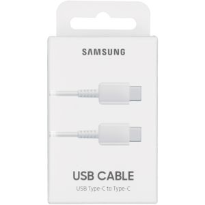 Samsung Originele USB-C naar USB-C kabel - 3A - 1 meter - Wit