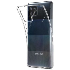 Spigen Liquid Crystal Backcover Samsung Galaxy A42 - Transparant