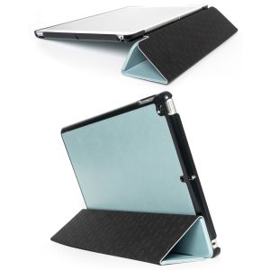 Selencia Vegan Lederen Trifold Bookcase iPad 9 (2021) 10.2 inch / iPad 8 (2020) 10.2 inch / iPad 7 (2019) 10.2 inch 