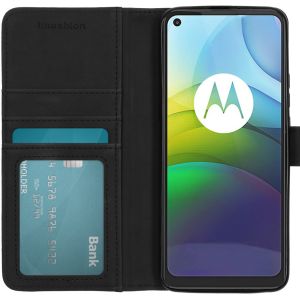 iMoshion Luxe Bookcase Motorola Moto G9 Power - Lichtblauw
