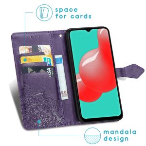 iMoshion Mandala Bookcase Samsung Galaxy A32 (5G) - Paars