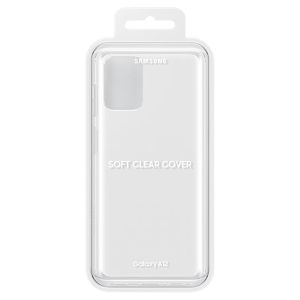 Samsung Originele Silicone Clear Cover Galaxy A12 - Transparant