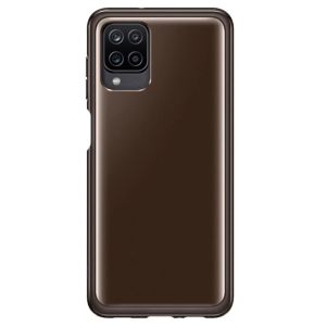 Samsung Originele Silicone Clear Cover Galaxy A12 - Zwart