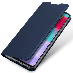 Dux Ducis Slim Softcase Bookcase Samsung Galaxy A52(s) (5G/4G) - Donkerblauw