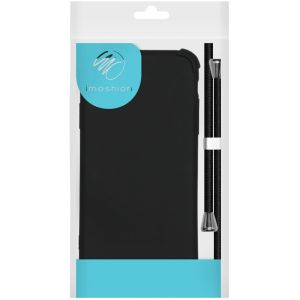 iMoshion Color Backcover met koord iPhone 8 Plus / 7 Plus - Zwart