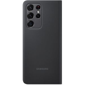 Samsung Originele Clear View Bookcase Galaxy S21 Ultra - Zwart
