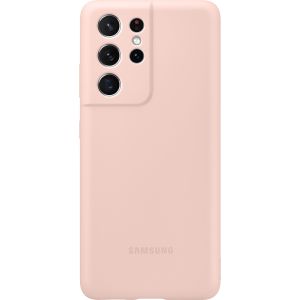 Samsung Originele Silicone Backcover Galaxy S21 Ultra - Roze