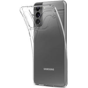 Spigen Liquid Crystal Backcover Samsung Galaxy S21 - Transparant