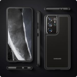 Spigen Ultra Hybrid Backcover Galaxy S21 Ultra - Zwart