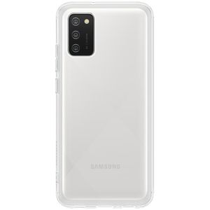 Samsung Silicone Clear Cover Galaxy A02s - Transparant