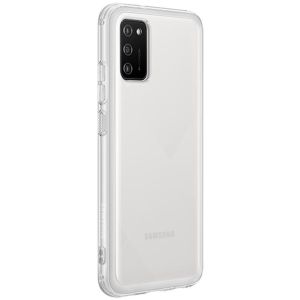 Samsung Originele Silicone Clear Cover Galaxy A02s - Transparant