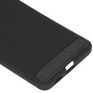 Brushed Backcover Samsung Galaxy S21 Ultra - Zwart