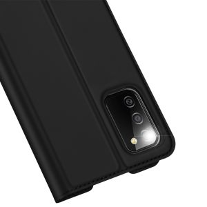 Dux Ducis Slim Softcase Bookcase Samsung Galaxy A02s - Zwart