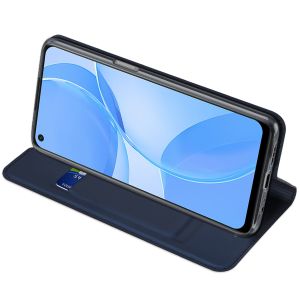 Dux Ducis Slim Softcase Bookcase Oppo A73 (5G) - Donkerblauw