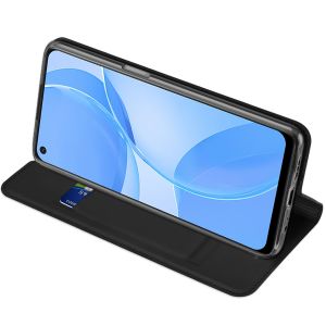 Dux Ducis Slim Softcase Bookcase Oppo A73 (5G) - Zwart