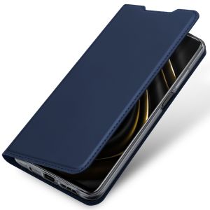 Dux Ducis Slim Softcase Bookcase Xiaomi Poco M3 - Donkerblauw
