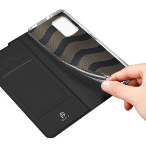 Dux Ducis Slim Softcase Bookcase Xiaomi Poco M3 - Zwart