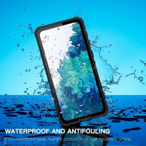 Redpepper Dot Plus Waterproof Backcover Galaxy S21 Plus - Zwart