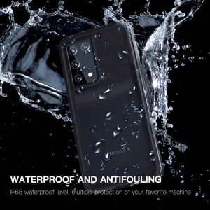 Redpepper Dot Plus Waterproof Backcover Galaxy S21 Ultra - Zwart