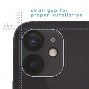 iMoshion Camera Protector Glas 2 Pack iPhone 12 Mini