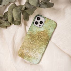 Selencia Maya Fashion Backcover iPhone Xs / X - Green Nature