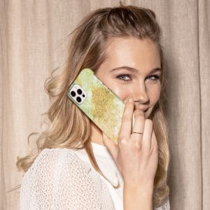 Selencia Maya Fashion Backcover Samsung Galaxy A21s - Green Nature