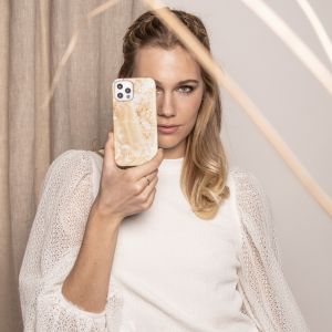 Selencia Maya Fashion Backcover Samsung Galaxy A71 - Marble Sand