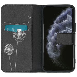 iMoshion Design Softcase Bookcase iPhone 12 Mini - Dandelion