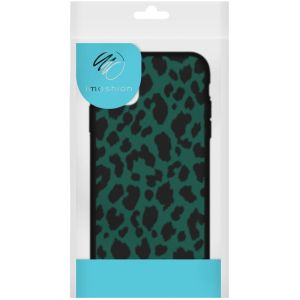 iMoshion Design hoesje iPhone 6 / 6s - Luipaard - Groen / Zwart