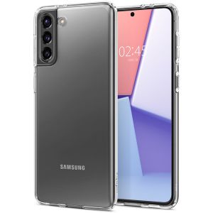 Spigen Crystal Flex Backcover Samsung Galaxy S21 Plus - Transparant