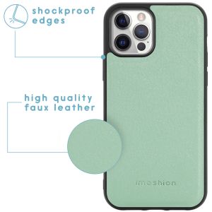 iMoshion Luxe Portemonnee iPhone 12 (Pro) - Groen