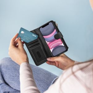 iMoshion Luxe Portemonnee iPhone SE (2022 / 2020) 8 / 7 - Zwart