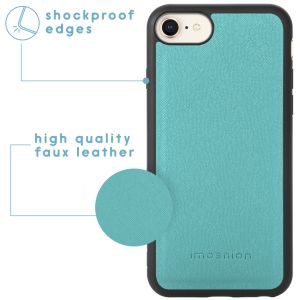iMoshion Luxe Portemonnee iPhone SE (2022 / 2020) 8 / 7 - Turquoise