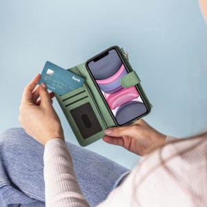 iMoshion Luxe Portemonnee iPhone SE (2022 / 2020) 8 / 7 - Groen