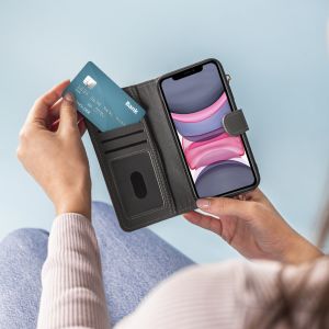 iMoshion Luxe Portemonnee iPhone SE (2022 / 2020) 8 / 7 - Grijs