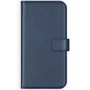 Selencia Echt Lederen Bookcase Samsung Galaxy S21 Plus - Blauw