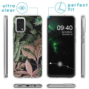 iMoshion Design hoesje Samsung Galaxy A02s - Jungle - Groen / Roze