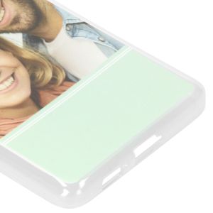 Ontwerp je eigen Samsung Galaxy S21 Plus gel hoesje - Transparant