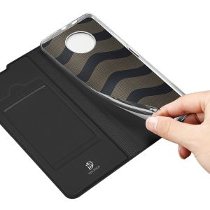 Dux Ducis Slim Softcase Bookcase Xiaomi Redmi Note 9T (5G) - Zwart