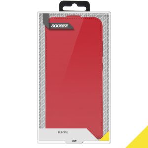 Accezz Flipcase Samsung Galaxy A12 - Rood